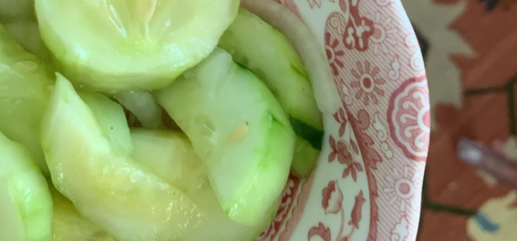 My Grandmother’s Marinated Cucumber Salad Is the Only Side Dish You’ll Need This Summer